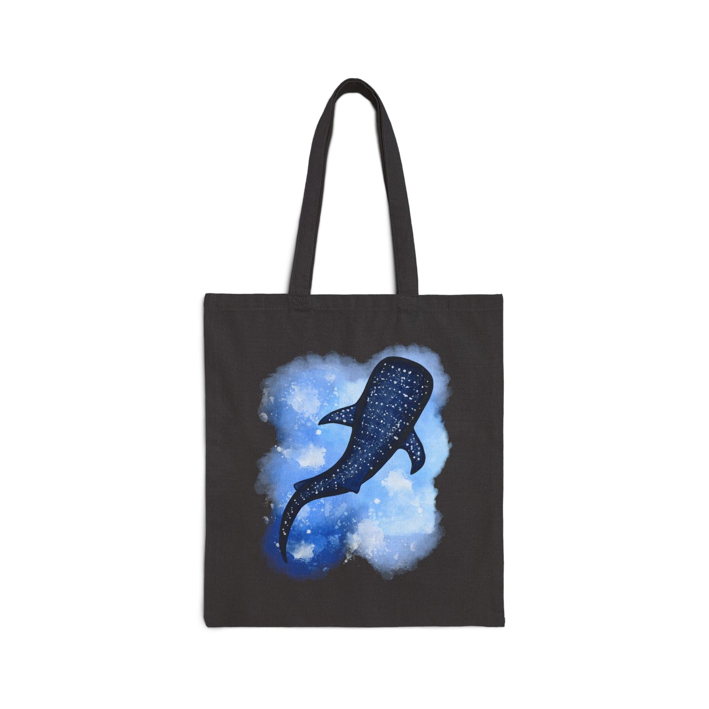 Whale Shark Watercolor Canvas Tote