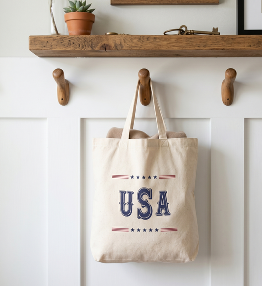 USA Canvas Tote