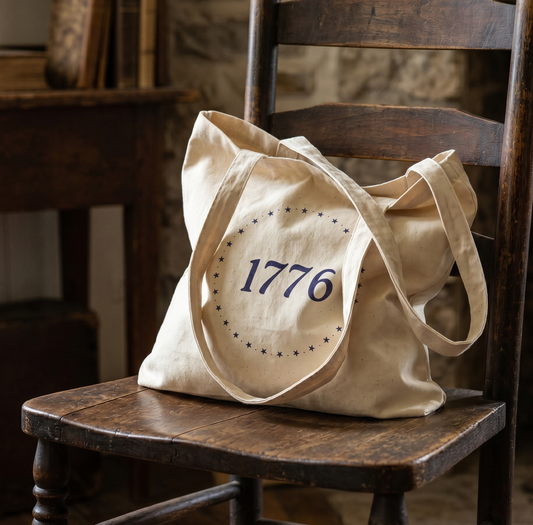1776 Canvas Tote Bag