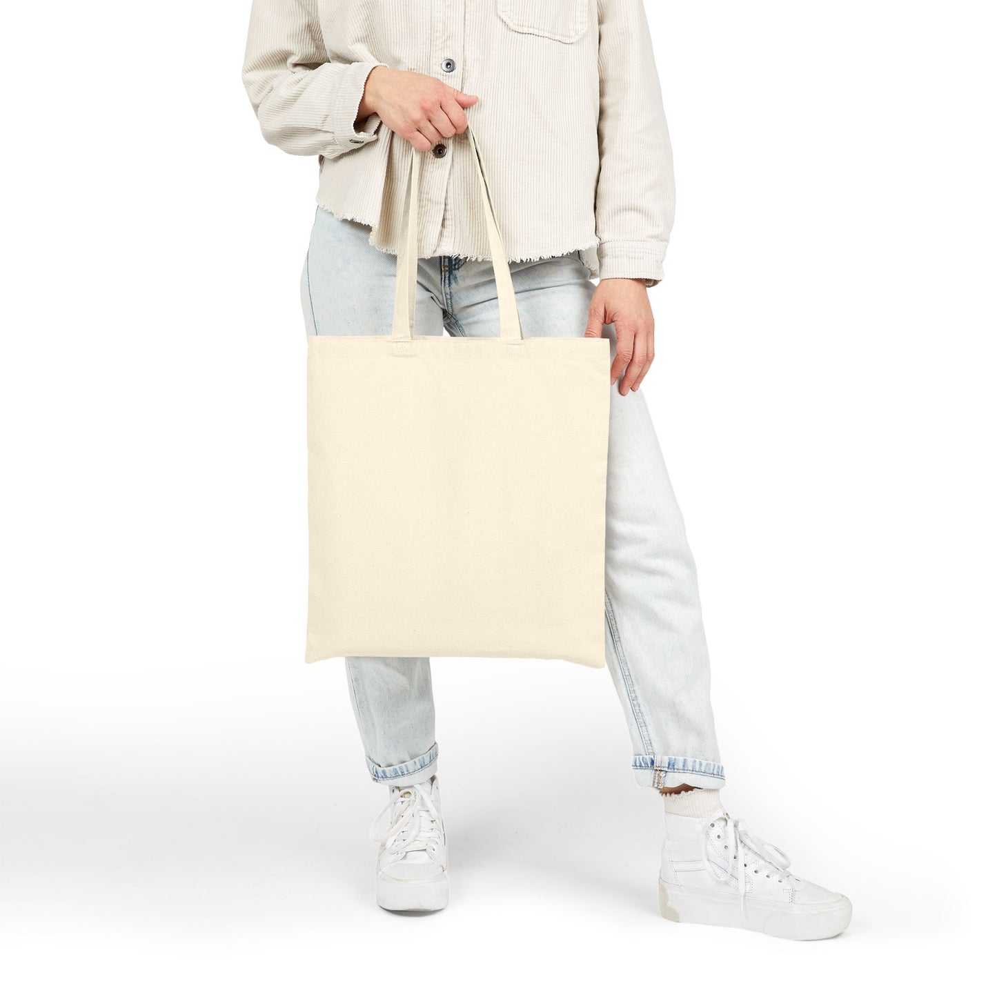 Vintage style Stars & Flag Canvas Tote (4th of July)