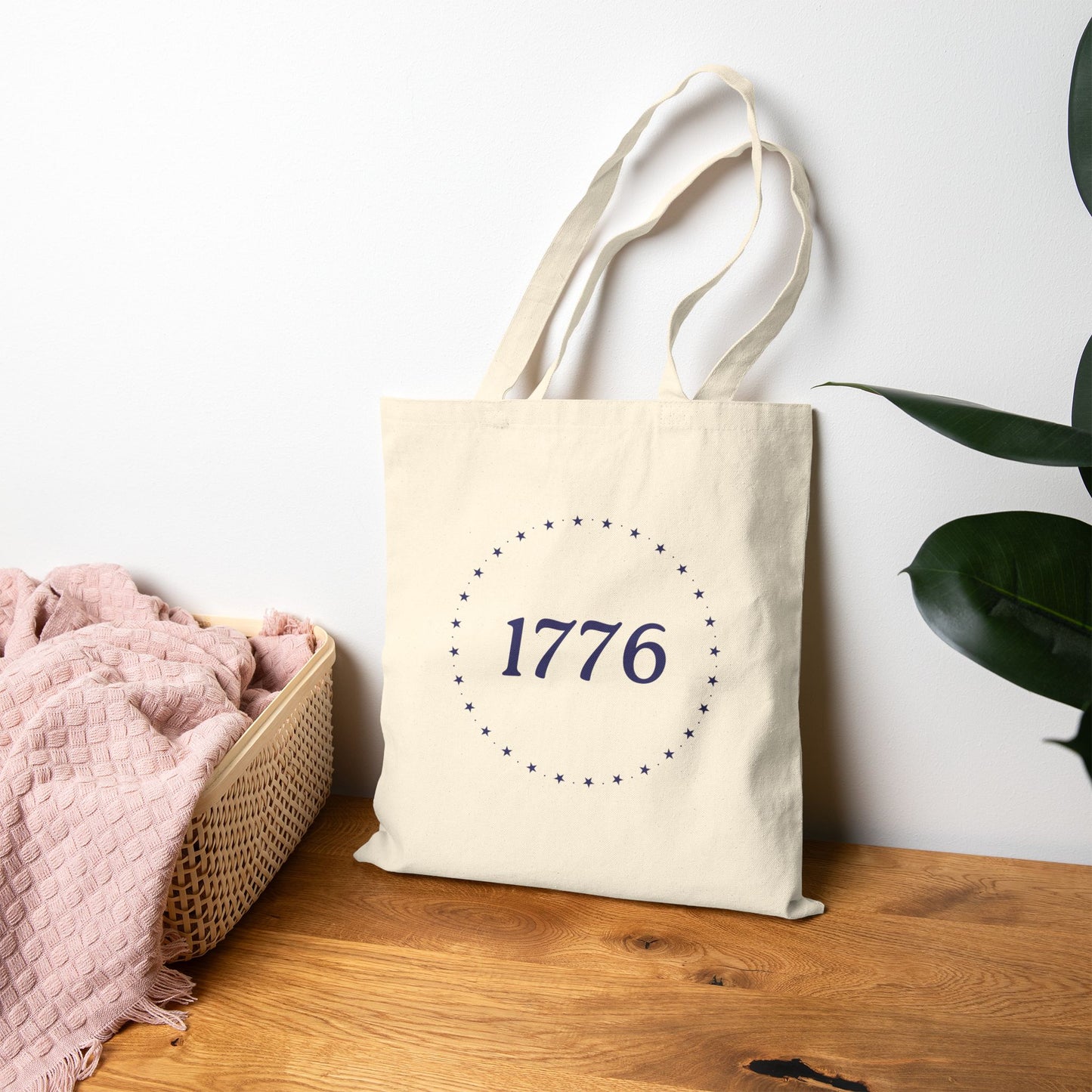 1776 Canvas Tote Bag