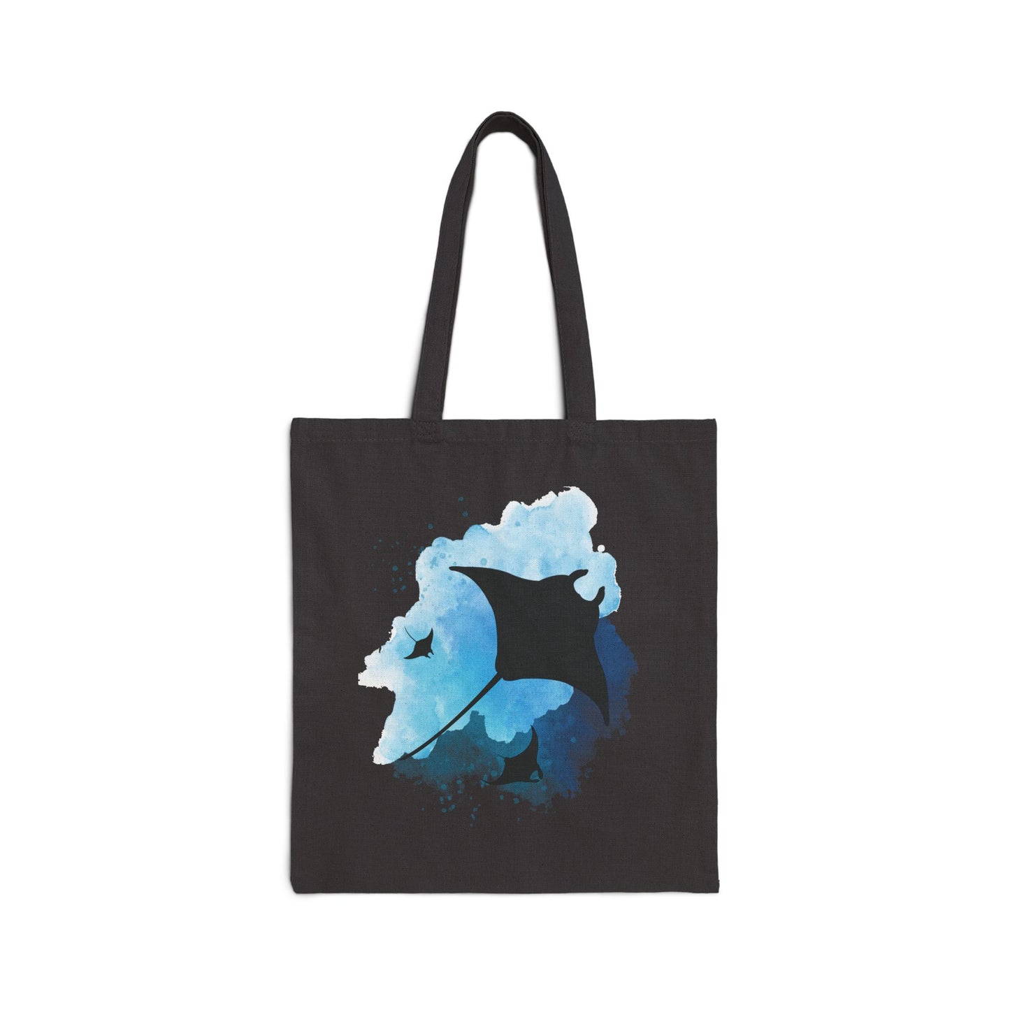 Manta Ray Watercolor Tote